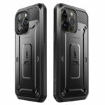 Supcase 360 Backcase case with screen protector iPhone 15 - Black - Image 6