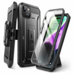 Supcase 360 Backcase case with screen protector iPhone 15 - Black
