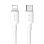 USAMS PD 20W USB-C to Lightning cable - White