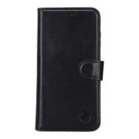 Solidenz Moda Book Samsung S23 Plus genuine leather case – Black