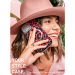 Cosmo iPhone 15/14/13 Mag Case with Screen Protector - Pink Leopard - Image 7