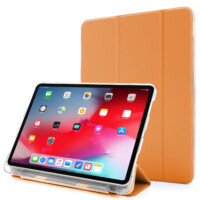 Shockproof Folio Case iPad 11 en iPad 10 Hoes – 10.9 inch – Pencil houder – Oranje