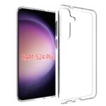 Transparent silicone Samsung S24 Plus case