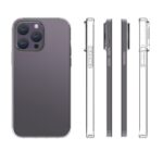 Transparant siliconen iPhone 15 Pro hoesje - Afbeelding 2