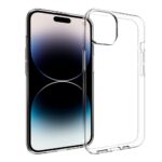 Transparent silicone iPhone 15 case