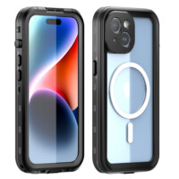 Turtle Shift Volledig waterdicht en stofdicht hoesje iPhone 15 Plus – Magnetische ring