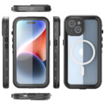 Turtle Shift Fully waterproof and dustproof case iPhone 15 Plus - Magnetic ring - Image 2