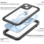 Turtle Shift Fully waterproof and dustproof case iPhone 15 Plus - Magnetic ring - Image 3