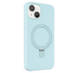 MagSafe silicone case iPhone 15 Plus - Blue - Image 3