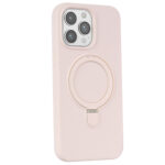 MagSafe silicone case iPhone 12 / 12 Pro - Pink - Image 3