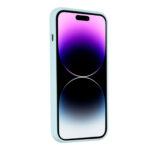 MagSafe siliconen hoesje iPhone 14 Pro - Blauw - Afbeelding 4