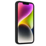 Magnetic silicone case iPhone 15 - Black - Image 4