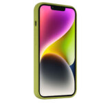 Magnetic silicone case iPhone 14 - Green - Image 4