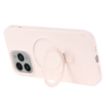 MagSafe silicone case iPhone 12 / 12 Pro - Pink - Image 5