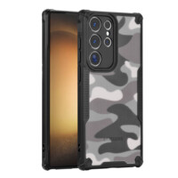 TPU Samsung Galaxy S23 Ultra camouflage hoesje