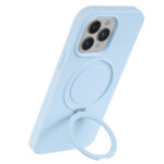 MagSafe siliconen hoesje iPhone 14 Pro - Blauw - Afbeelding 6