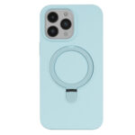 MagSafe siliconen hoesje iPhone 14 Pro - Blauw - Afbeelding 2