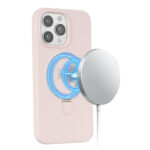 MagSafe silicone case iPhone 12 / 12 Pro - Pink - Image 7