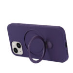 MagSafe siliconen hoesje iPhone 13 - Paars - Afbeelding 5