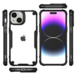 TPU iPhone 14 / 13 transparant hoesje - Afbeelding 2