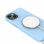 Solidenz Collection iPhone 14 / 13 case with detachable lanyard - Blue - Image 3