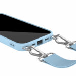 Solidenz Collection iPhone 14 / 13 case with detachable lanyard - Blue - Image 4