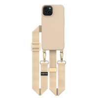 Solidenz Collection iPhone 14 Plus case with detachable cord – Caramel