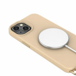 Solidenz Collection iPhone 15 Plus case with detachable cord - Caramel - Image 3