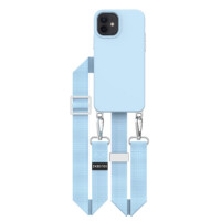 Solidenz Collection iPhone 12 / 12 Pro case with detachable lanyard – Blue