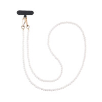 Solidenz Universal phone cord – White Pearls