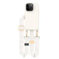 Solidenz Collection iPhone 14 Pro case with detachable lanyard – Beige
