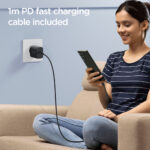 Joyroom 25W Fast Charger inclusief USB-C naar USB-C kabel  - 1 Meter - Wit - Afbeelding 5