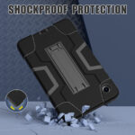Shockproof Standcase Samsung Tab A9 Case - 8.7 inch - Black - Image 6