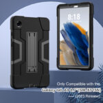 Shockproof Standcase Samsung Tab A9 Case - 8.7 inch - Black - Image 7