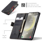 Solidenz Urban Book Samsung A15 hoesje - Zwart - Afbeelding 6