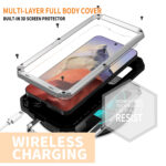 Dustproof metal case Samsung Galaxy S24 - Silver - Image 3