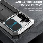 Dustproof metal case Samsung Galaxy S24 - Silver - Image 6