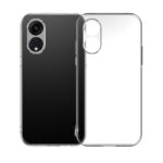 Transparent silicone Oppo A18 case