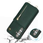 Solidenz Fashion Portemonnee hoesje met koord Samsung Galaxy S25 Plus - Groen - Afbeelding 3