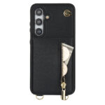 Solidenz Fashion Wallet case with lanyard Samsung Galaxy S25 Plus - Black - Image 2