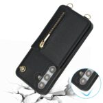 Solidenz Fashion Wallet case with lanyard Samsung Galaxy S25 Plus - Black - Image 3