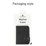 Solidenz Moda Book iPhone 16e echt leren hoesje - Zwart - Afbeelding 5