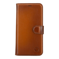 Solidenz Moda Book Samsung A55 genuine leather case – Brown