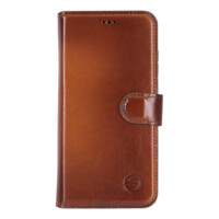 Solidenz Moda Book Samsung S24 Plus genuine leather case – Brown