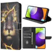 Solidenz bookcase Samsung A52s / A52 – Leeuw