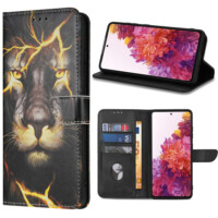 Solidenz bookcase Samsung Galaxy S23 FE – Lion