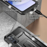 Supcase UB Pro hoesje met screenprotector Samsung Galaxy A15 - Zwart - Afbeelding 6