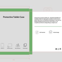 Brandless tablet packaging up to 11 inches