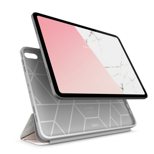 Cosmo Case with screen protector iPad Air 6 - 13 inch 2024 - Marble - Image 2