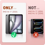 Cosmo Case with screen protector iPad Air 6 / Air 5 / Air 4 - 11 inches and 10.9 inches - Marble - Image 11